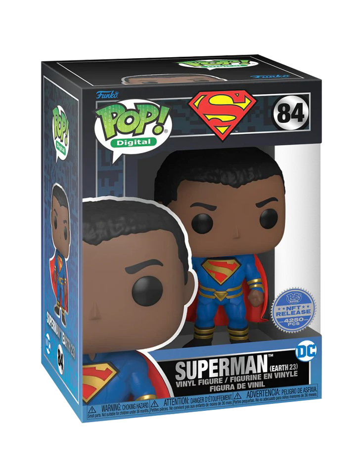 DC Universe - Superman (Earth 23) NFT Exclusive Pop! Vinyl Figure main image 0
